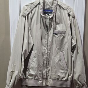 Members Only Light Gray Windbreaker